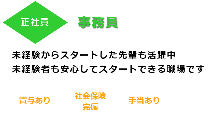事務員募集